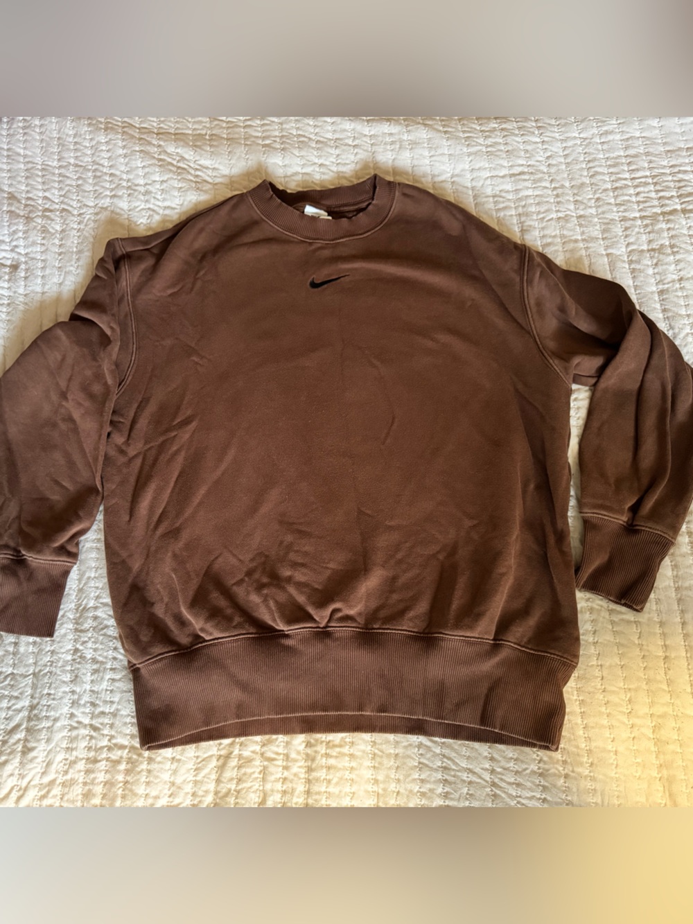Nike brown sweatshirt